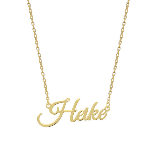 925 Gümüş | - El Yazı Fontlu İsimli Kolye