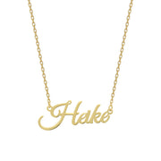 925 Gümüş | - El Yazı Fontlu İsimli Kolye