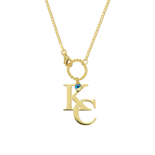 925 Gümüş | 2'Li̇ Harfli̇ Ii Kolye